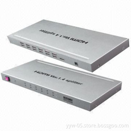 HDMI Splitter, 1 x 12, 1-in-12 Out, 1,080P, 3D